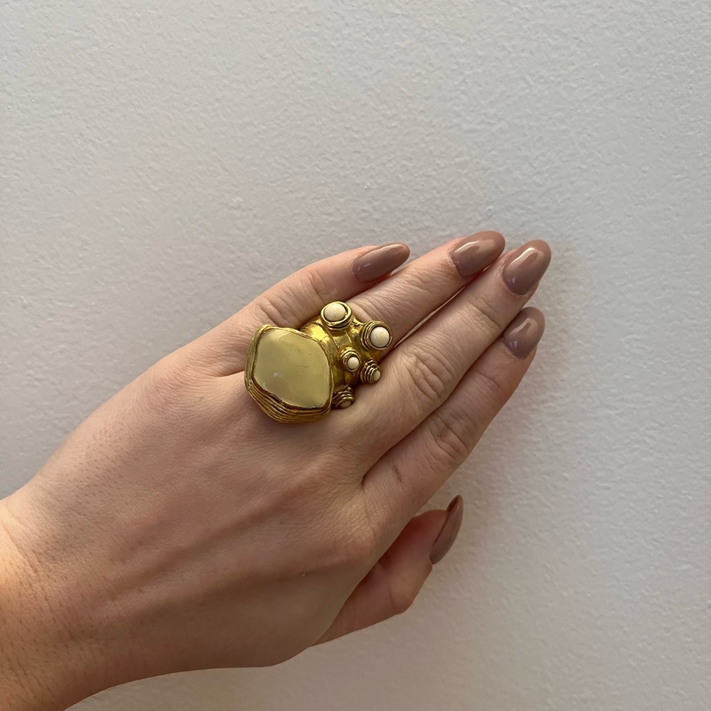 YSL Cocktail Ring Size 5